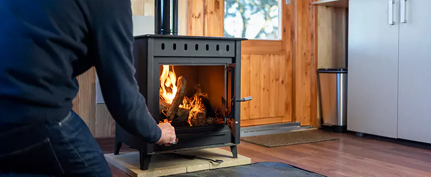 Open Hearth Wood Fireplace Installation in Gary, IN